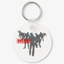 Zombies keychains by CasuallyHardcore Zombies keychains