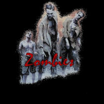 Zombies kids ringer shirt by elfyboy Zombies kids ringer shirt