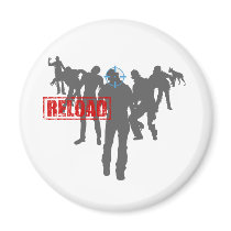 Zombies magnets by CasuallyHardcore Zombies magnets