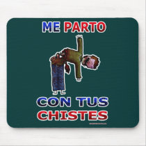 Zombies - Me parto con tus chistes mousepads