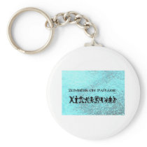 Zombies on Parade Key Chains