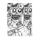 Zombies! postcards