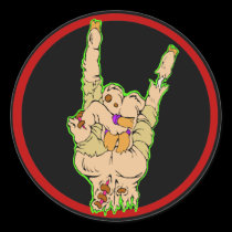 Zombies Rock sticker