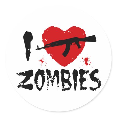 Zombies stickers