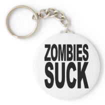 Zombies Suck Key Chains