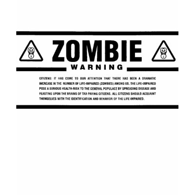 zombies t-shirts
