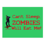 Zombies Will Eat Me Postcard