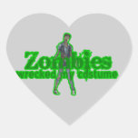 Zombies Wrecked My Costume - Halloween Stickers