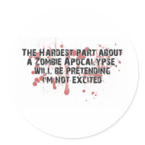 ZombieVerse Round Stickers