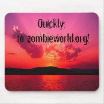 zombieworld.org mousepad