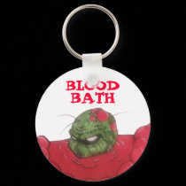 ZombieZ Blood Bath Key Chain keychains by twistedgem71 ZombieZ Blood Bath Key Chain keychains