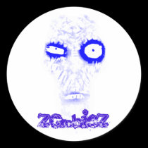 ZombieZ BlueDeath Large Sticker