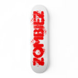 ZOMBIEZ LOGO DECK - Customized Skate Board