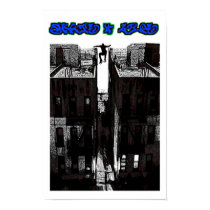 ZombieZ SKATE 4 LIFE ROOFTOP GAP posters by twistedgem71 ZombieZ SKATE 4 LIFE ROOFTOP GAP posters