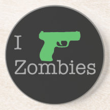 Zomibe Coast (eerie) Beverage Coasters