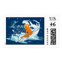 Zona! Aqua postage by studio524 Zona! Aqua postage