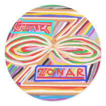 ZONAR - Karuna Reiki Symbol by Navin Joshi Sticker