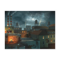Zone Industrielle - Night Post Cards