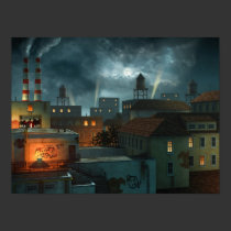 Zone Industrielle - Night posters