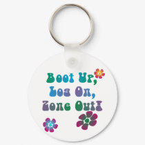 Zone Out keychains