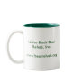 'Zonked out!' Two-Tone Mug