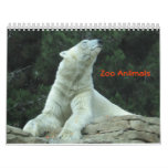 Zoo Anilmals Wall Calendars