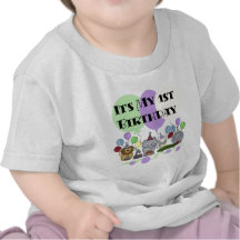 Zoo Animals 1st Birthday Tshirts and Gifts