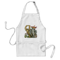 Zoo Animals aprons by FunGraphix Zoo Animals aprons