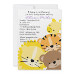 Zoo-Tier-Babyparty-Einladung einladungen by celebrateitinvites Zoo-Tier-Babyparty-Einladung einladungen