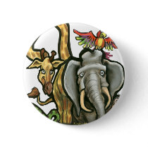 Zoo Animals buttons by FunGraphix Zoo Animals buttons