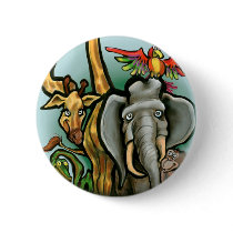 Zoo Animals buttons by FunGraphix Zoo Animals buttons