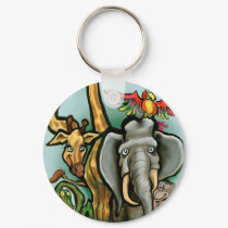 Zoo Animals keychains