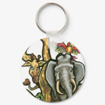 Zoo Animals keychains