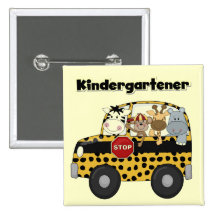 Zoo Animals Kindergartener Buttons