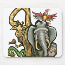 Zoo Animals mousepads