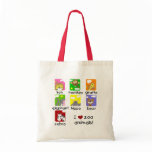 Zoo Animals Tshirts and Gifts Canvas Bag