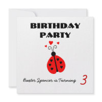 Zoo Birthday Party Invitation