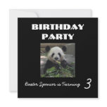 Zoo Birthday Party Invitation