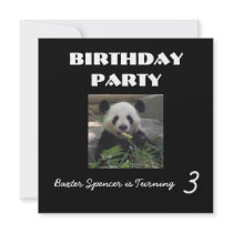 Zoo Birthday Party Invitation