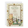 ZOO CREW Jungle Safari Baby Shower 5x7 Personalized Invites