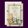 ZOO CREW Jungle Safari Baby Shower 5x7 Personalized Invites