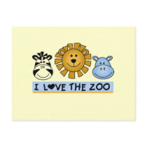Zoo Friends T-shirts and Gifts Postcards