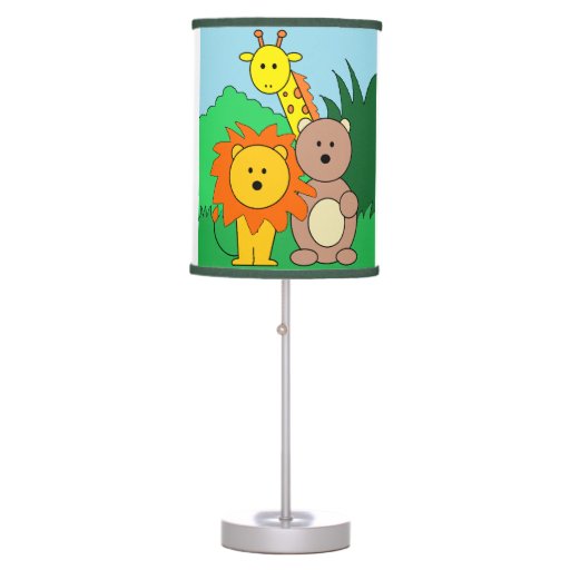 "Zoo" Table Lamp | Zazzle