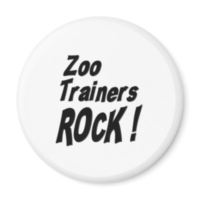 Zoo Trainers Rock! Magnet by TShirtDotCom