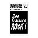 Zoo Trainers Rock ! postage by TShirtDotCom Zoo Trainers Rock ! postage