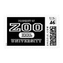 Zoo University Dark postage