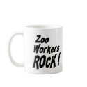 Zoo Workers Rock! Mug by TShirtDotCom Zoo Workers Rock! Mug