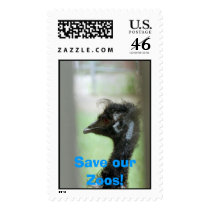 zoobird, Save our Zoos! postage
