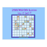 ZOODOKOO Easter sweeties Postcards