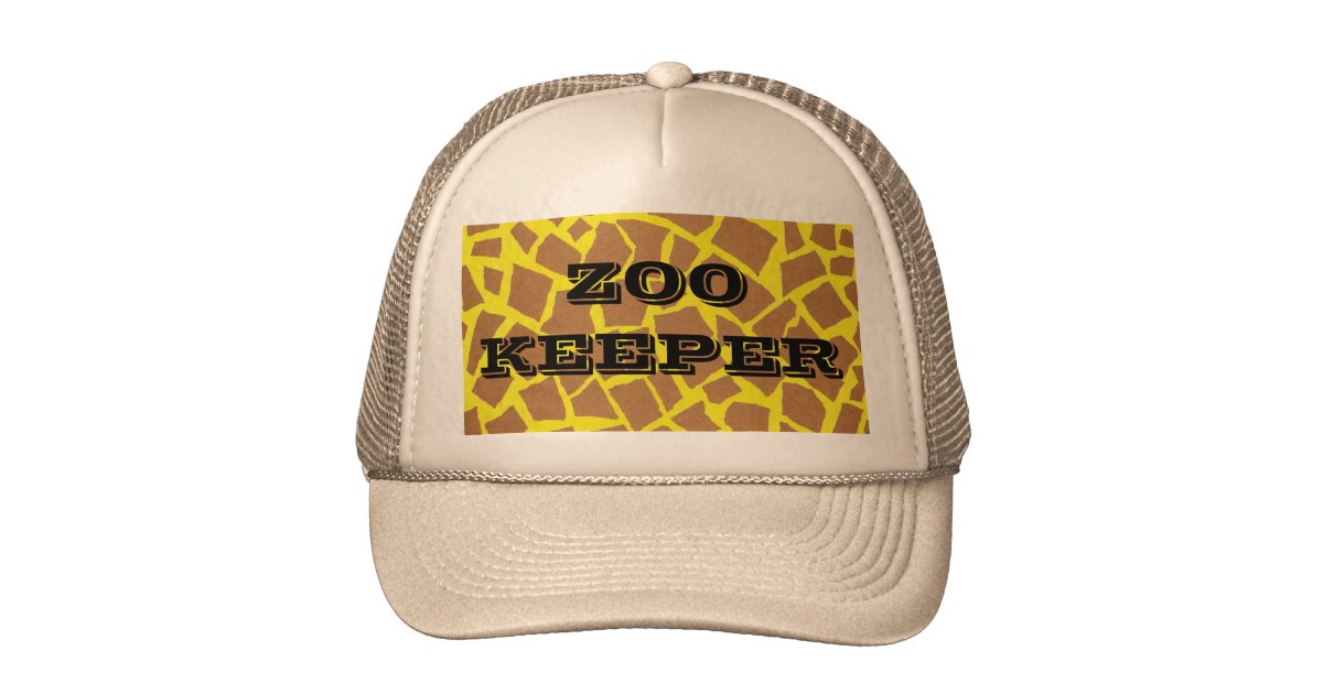 Zookeeper Trucker Hat Zazzle